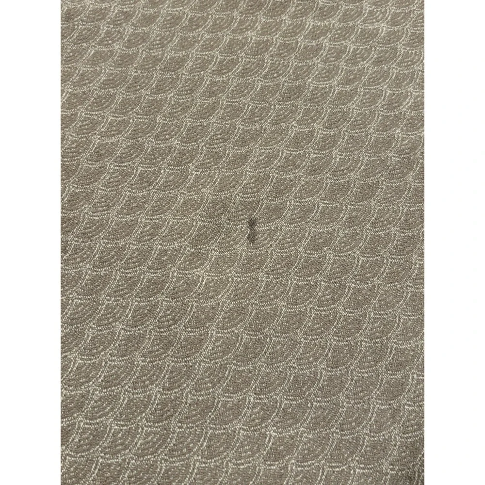 SDH Ygale Elegant Jacquard Weave Scalloped Texture 100% Cotton Queen Coverlet